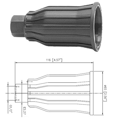 pa ur 3 roterende turbo dyse